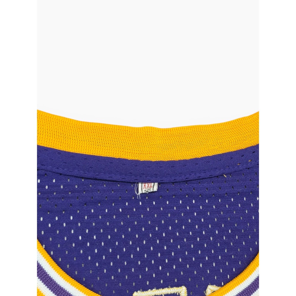 Shaquille O'Neal LSU Tigers 33 Basketball Jersey Purple Mens XXL Shaq College - Picture 4 of 9